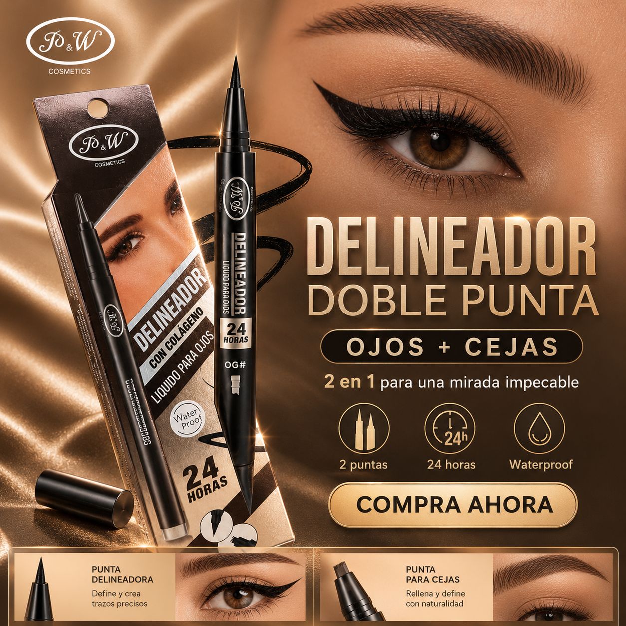 Delineador Precision Brow - Ojos 24h