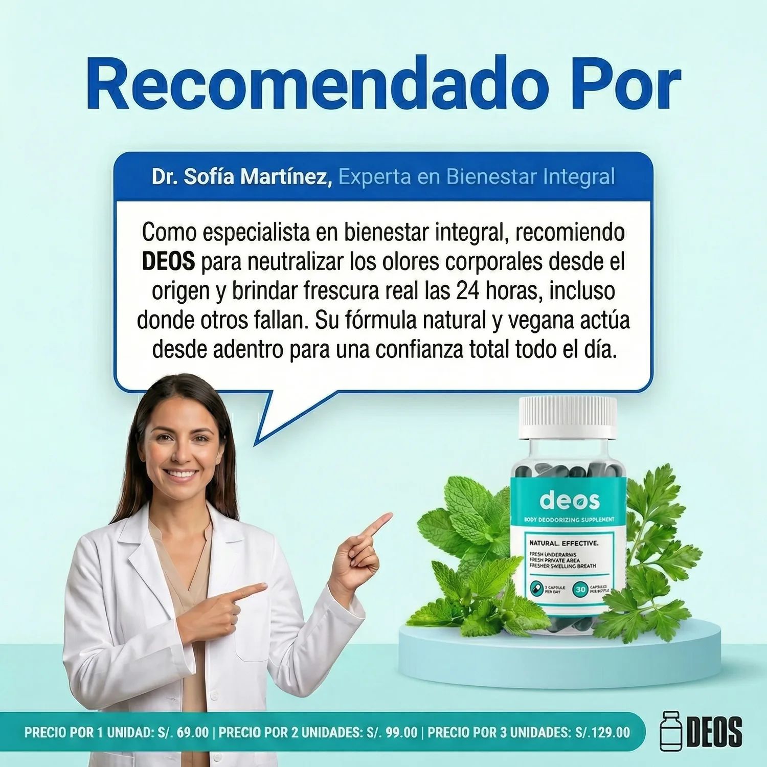 DEOS - Desodorante corporal