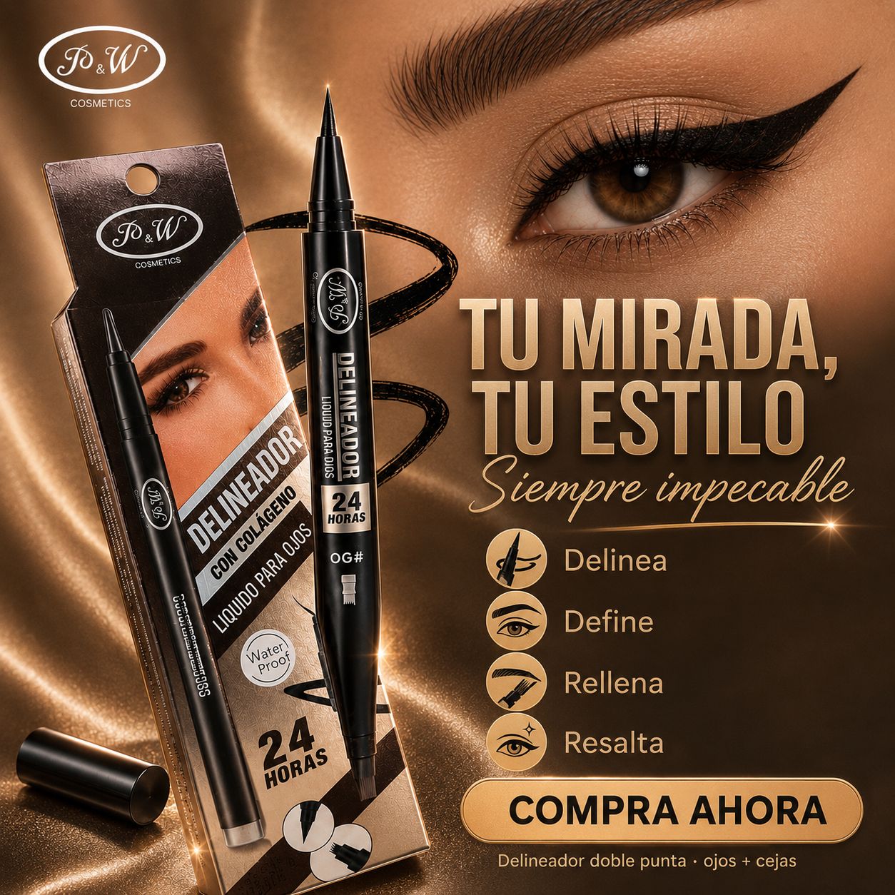 Delineador Precision Brow - Ojos 24h